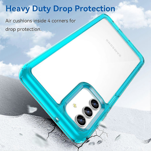 Til Samsung Galaxy A13 5G/A13 4G/M13 5G/A04s TPU+Akryl Hybrid Telefon Cover Beskyttende Bagside Multicolor Style G