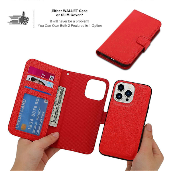 iPhone 14 Pro:lle Irrotettava TPU-takakuori Ristikkäiskuvioitu PU-nahkakansi Käännettävä jalustalompakkokotelo Multicolor Style D
