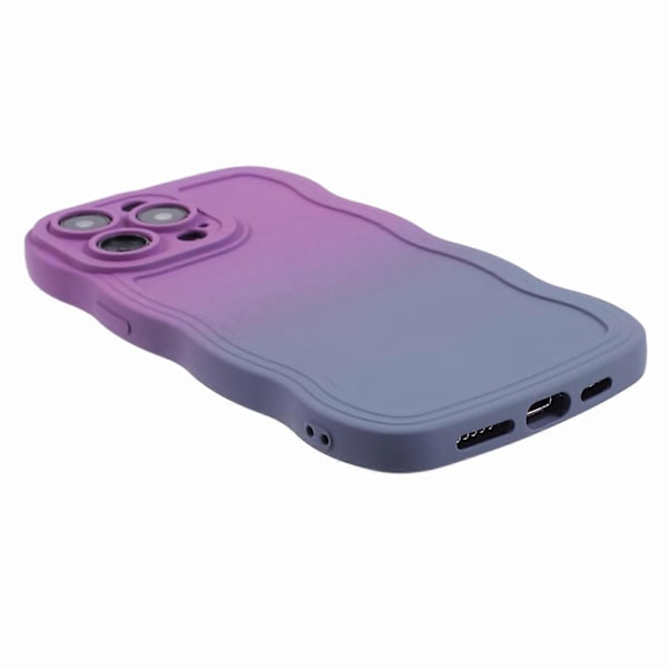 JTW Series Skal för iPhone 13 Pro Max 6.7 tum Stöttåligt Vågkant Mobilskal Multicolor Style C