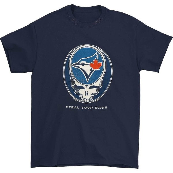 Grateful Dead Toronto Blue Jays stjäl dina bas-t-shirtkläder L