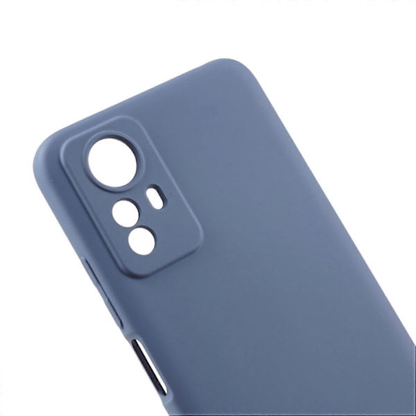 För Xiaomi Redmi Note 12S 4G Godisfärgad Gummibelagd TPU-fodral Anti-Repa Fiberfoder Telefonskal Multicolor Style A