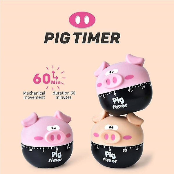 Letanvendelig Mekanisk Timer Justerbar Summer, Khaki Nyttig og Adræt