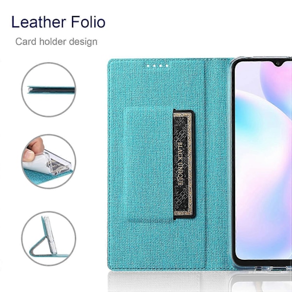 VILI DMX -sarjan puhelimen nahkakotelo Xiaomi 13 5G:lle, korttipidike, jalusta, matkapuhelimen suojus Multicolor Style C