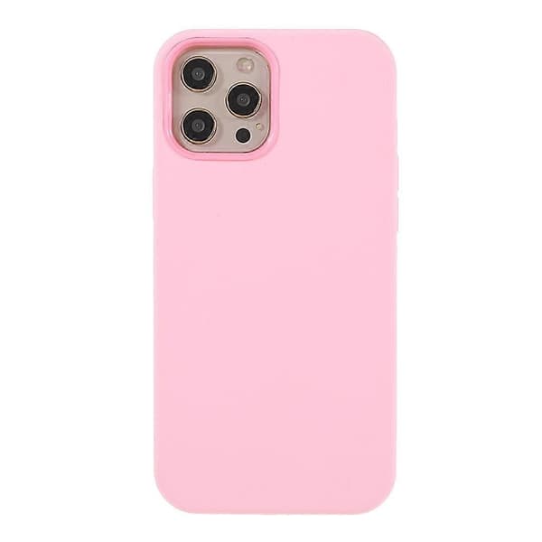 Blød Solid Silikone Beskyttelsescover til Hele Telefonen til iPhone 12 Pro Max 6.7 tommer Multicolor Style K