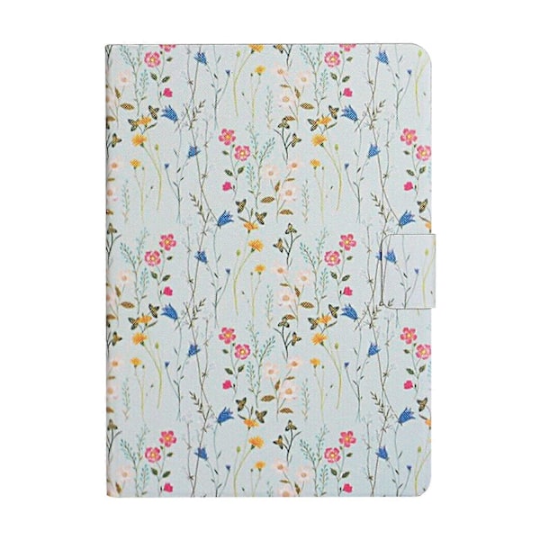 Til iPad 10.9 (2022) Stand Kort Holder Mønster Print Tablet Cover PU Læder Auto Vågn/Sov Case Multicolor Style F