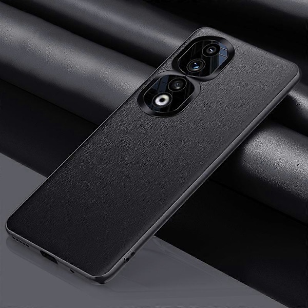 Metallinen linssinsuojakotelo Honor 90 Pro -puhelimelle, PU-nahkapäällysteinen TPU+PC-puhelinkuori (2. sukupolvi) Multicolor Style B