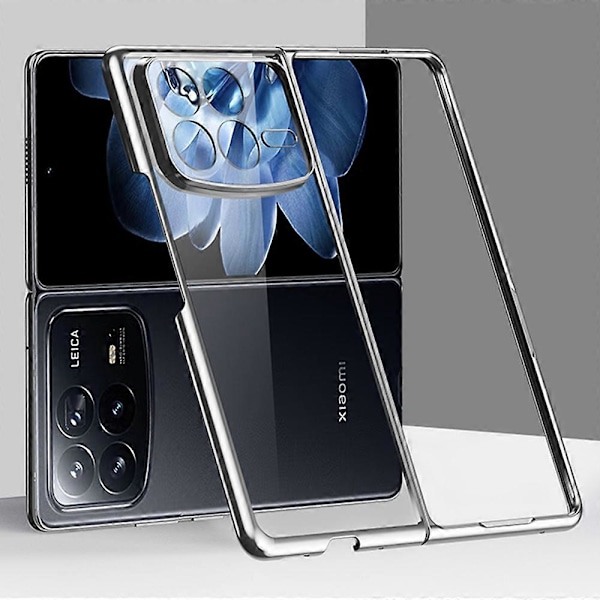 Til Xiaomi Mix Fold 4 5G Etui Elektroplettering Transparent PC Telefon Cover Multicolor Style C