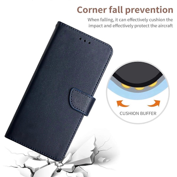 Til Xiaomi 13T Pro/13T Etui Wallet Ægte Ko Læder Telefon Cover Shell Multicolor Style B
