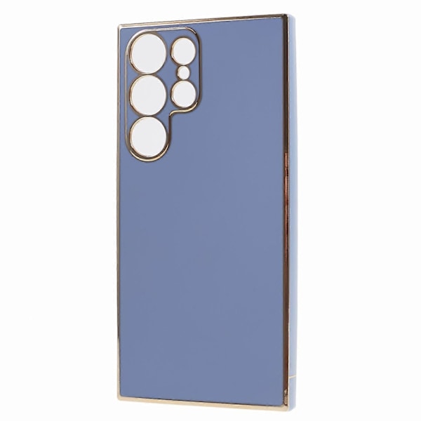 Til Samsung Galaxy S23 Ultra Blankt Telefoncover 6D Elektropletterede Kanter Blødt TPU Cover Multicolor Style C
