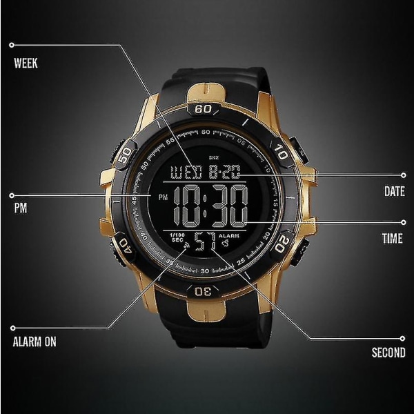 Skmei 1475 Herr multifunktionell watch [gratis frakt]