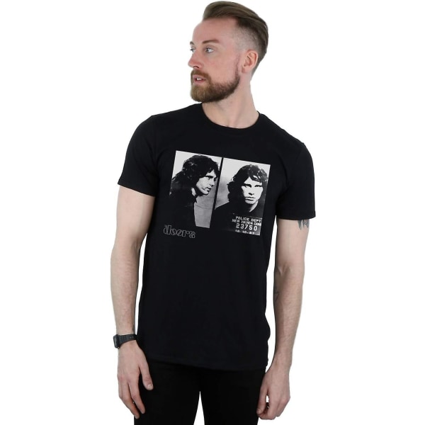 The Doors Herr Jim Morrison Mugshot T-shirt Vuxen S-3xl Txu81 Black L