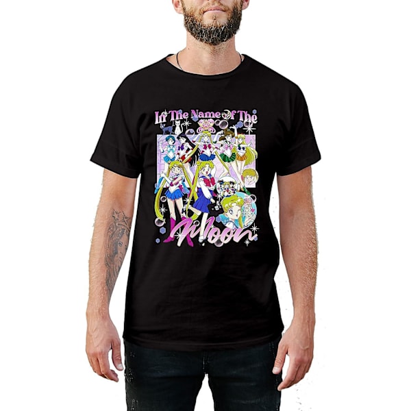 Hip Hop Rap Trap -räppärit, laulajat, katumuoti, vintage-tyyliset Sailor Moon -t-paidat M