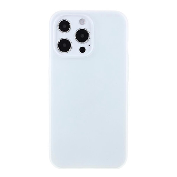 För iPhone 13 Pro 6.1 tum Slim Surface Layer Slät Matt Mjuk Flexibel TPU Skal Multicolor Style G