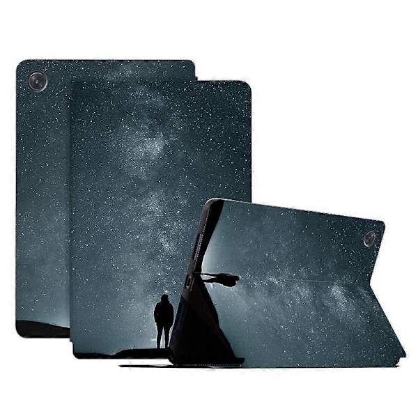 Støtsikkert nettbrettdeksel for Huawei MatePad SE 10,4-tommers mønstertrykk PU-skinn deksel med stativ Multicolor Style D
