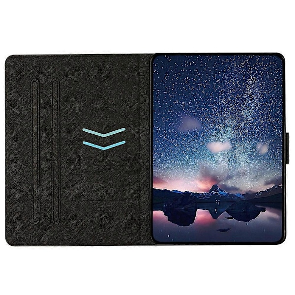 Til Fire Max 11 Smart Tablet Etui PU Læder Støtte Cover med Kortholder Multicolor Style C