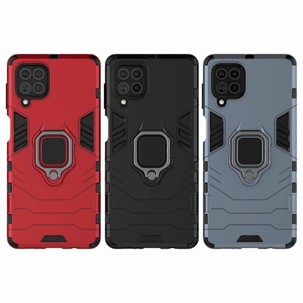 Cool Guard 2-i-1 Ringhållare Ställ PC TPU Hybrid Skal för Samsung Galaxy M62/Galaxy F62