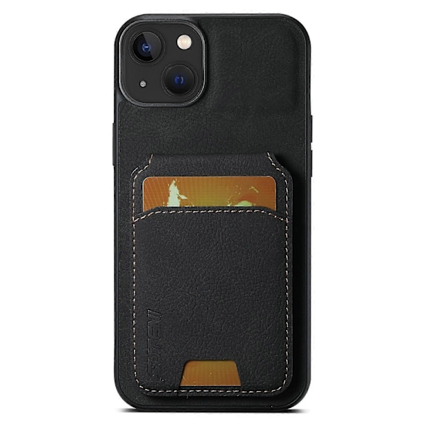 SUTENI H02 Mobilskal för iPhone 14 Plus, Anti-fall Läder Skyddande Baksida Multicolor Style C