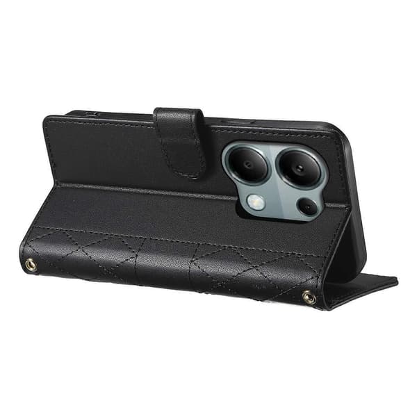 Kompatibel med Xiaomi Redmi Note 13 Pro 4G Mobilskal Multicolor Black
