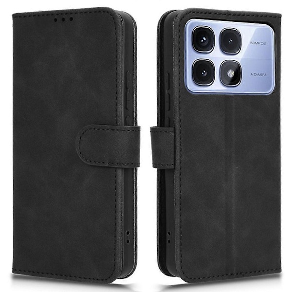 Xiaomi Redmi K70 Ultra nahkakotelo, ihon tuntuinen, pudotussuoja, lompakkokansi Multicolor Style A