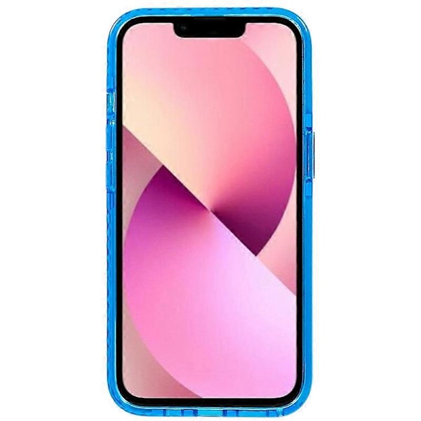 PC+TPU-skal för iPhone 13 6,1 tum, falltåligt, genomskinligt mobiltelefon baksidesskydd Multicolor Style C