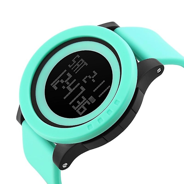 Skmei 1142 multifunktionell utomhus vattentät digital watch Green