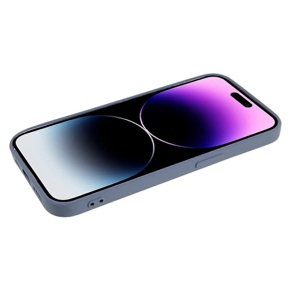 Mjukt TPU-gummiskal för iPhone 14 Pro, reptåligt fiberskyddsfodral Multicolor Style D