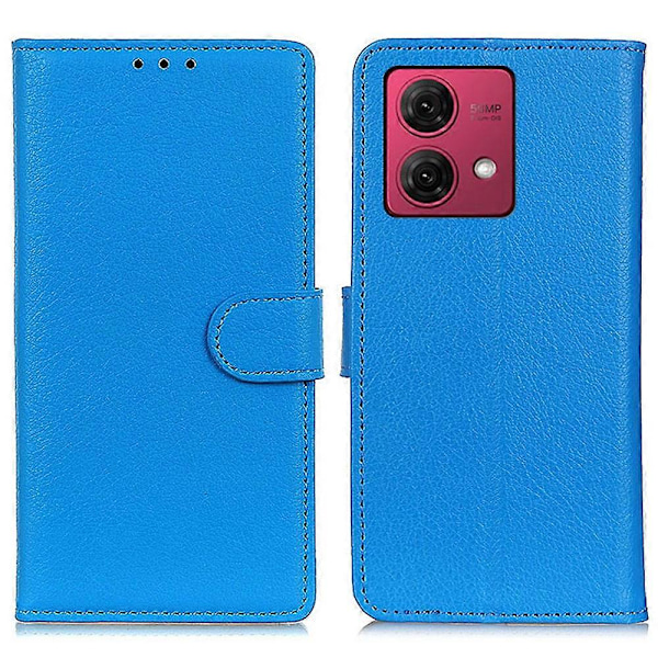 Motorola Moto G84 5G -kotelo, iskunkestävä lompakko, litsirakenteinen PU-nahkainen puhelinkotelo Multicolor Style C