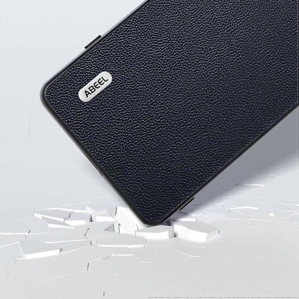 Til Sony Xperia 5 V Etui Ægte Ko Læder Belagt PC+TPU Telefon Cover Multicolor Style D