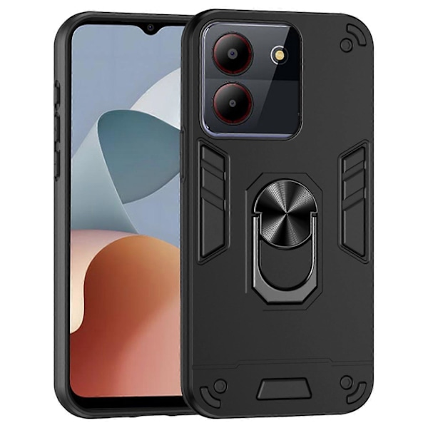 Kotelo ZTE Blade A54:lle, jalustalla, PC+TPU-puhelinkuori, tukee magneettista autotelinettä Multicolor Style A