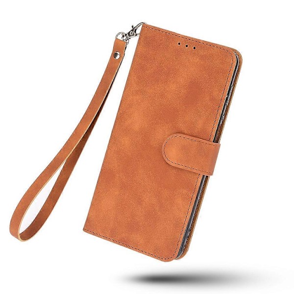 PU-læder telefoncover med pung til ZTE Blade A32 - Hudvenlig overflade, stativ og telefonbeskyttelse Multicolor Style E