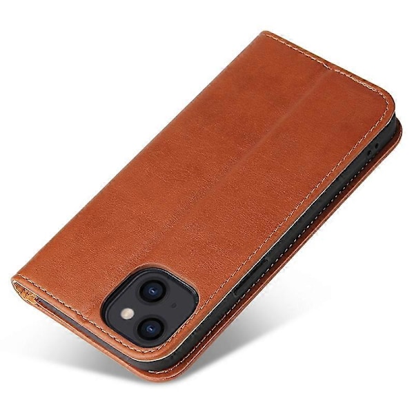 FIERRE SHANN iPhone 15 -kotelo, jalustallinen lompakkokotelo PU-nahkaa Multicolor Style A
