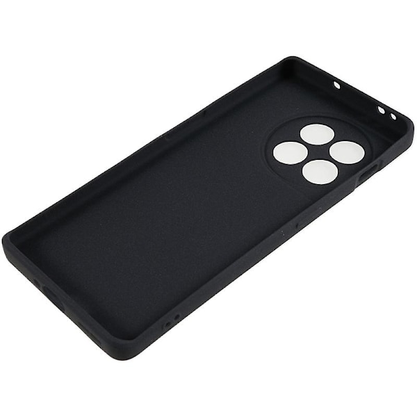 Mjukt Tpu phone case för Oneplus 11 5g , dubbelsidigt matt skyddande cover Black
