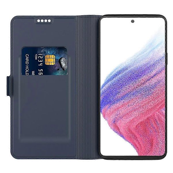 Til Samsung Galaxy A16 5G/A16 4G Etui Stødsikkert TPU Indre Skal Læder Telefon Cover Multicolor Style C