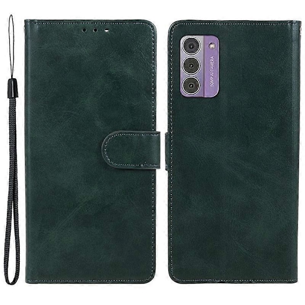 PU Læder Shell til Nokia G42 Kalvetekstur Cover Wallet Stand Magnetisk Lås Telefon Cover Multicolor Style C