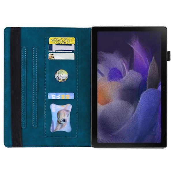 Samsung Galaxy Tab A9 -tabletin lompakkokotelo PU-nahkaa, pudotussuoja, jalustallinen tablettisuojus Multicolor Style A