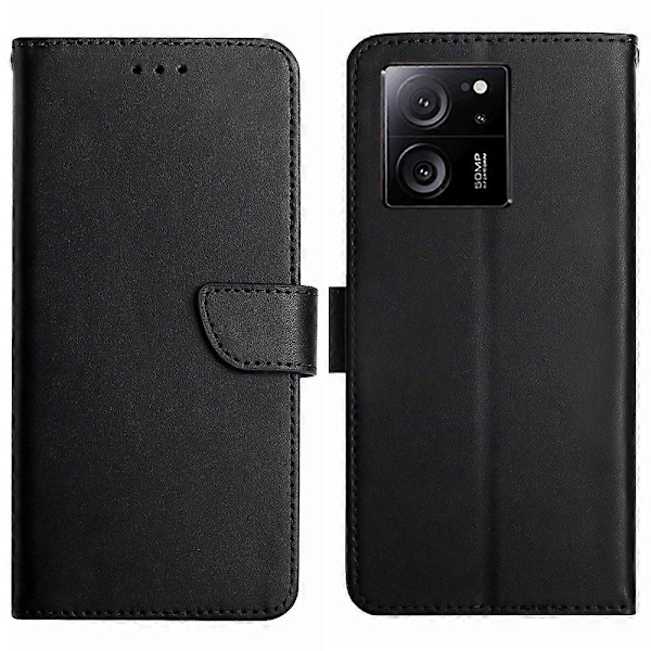 Til Xiaomi 13T Pro/13T Etui Wallet Ægte Ko Læder Telefon Cover Shell Multicolor Style A