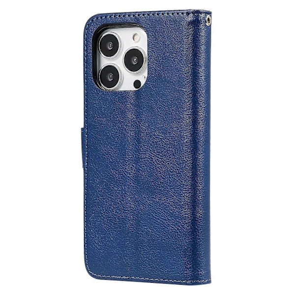 PU-lær + TPU Telefondeksel KT Leather Series-3 Avtakbar 2-i-1 Lommebokstativ Multicolor Style E