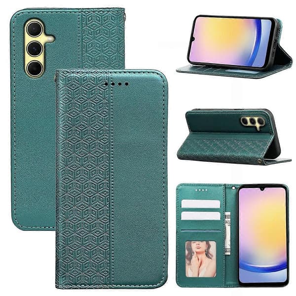 Mobilskal för Galaxy A15 4G Multicolor Green