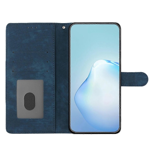Til Samsung Galaxy A05 4G Etui PU Læder Foldbart Stativ Ensfarvet Telefoncover Multicolor Style D