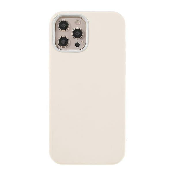 Blød Solid Silikone Beskyttelsescover til Hele Telefonen til iPhone 12 Pro Max 6.7 tommer Multicolor Style N