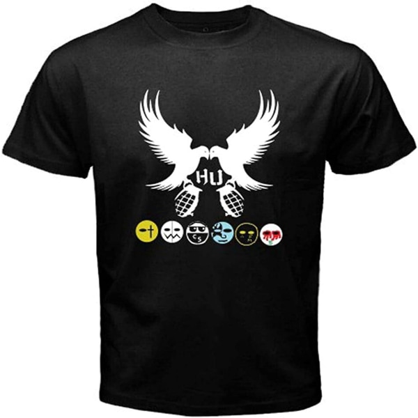 Hollywood Undead Logo Herre Sort T-shirt S Til 3xl - voksen, 3xl XL