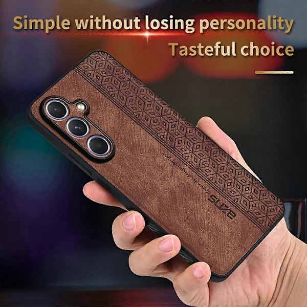 AZNS Fodral för Samsung Galaxy A26 5G Skyddande PU Läder Täckt TPU Telefonskal Multicolor Style D