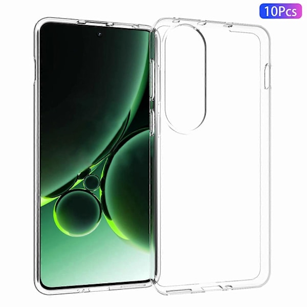 10 kpl/setti OnePlus Ace 3V 5G -puhelimen kuori, kirkas TPU, vesileimaton, iskunkestävä