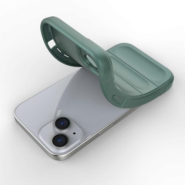 Mykt TPU-deksel til iPhone 15, robust deksel med anti-fall funksjon Multicolor Style D