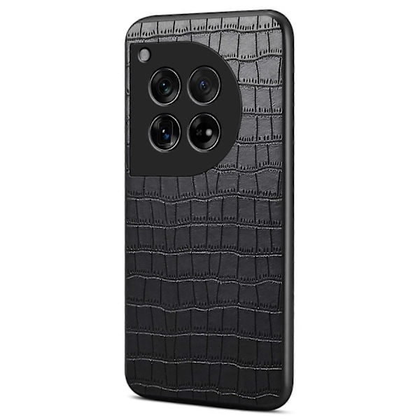 Naarmuuntumaton suojakotelo OnePlus Ace 3 5G/12R 5G -puhelimelle, krokotiilinnahkajäljitelmä, nahka+TPU+PC-puhelinkuori Multicolor Style A