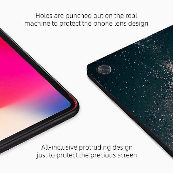 Støtsikkert nettbrettdeksel for Huawei MatePad SE 10,4-tommers mønstertrykk PU-skinn deksel med stativ Multicolor Style F