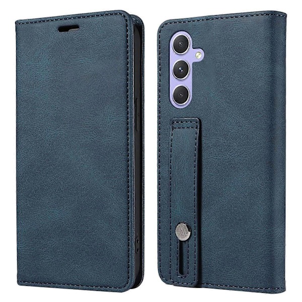 Til Samsung Galaxy S24+ Magnetisk Etui PU Læder Kort Slots Telefon Cover Multicolor Style C