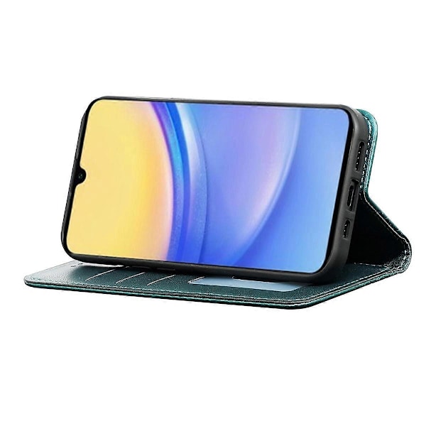Plånboksfodral för Samsung Galaxy A26 5G Stark Magnetisk Rutmönster Präglat Läder Flip Multicolor Style D
