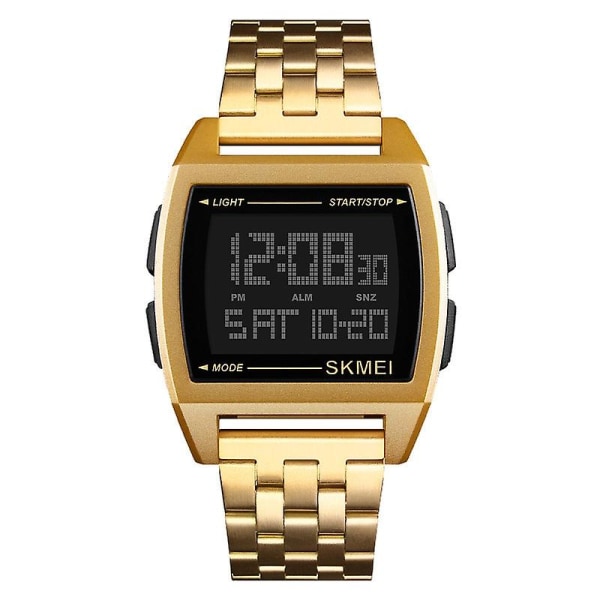 Skmei 1368 Outdoor Waterprooic Watch Gold