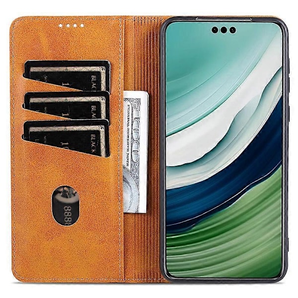 AZNS Fodral för Huawei Mate 60 Plånboksställ PU Läder Telefonskal Multicolor Style B